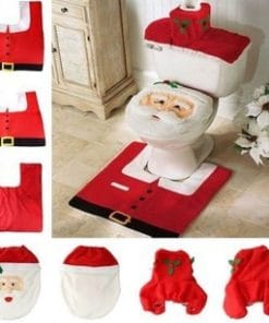 Christmas Style Printed Bathroom Toilet Set 15 4641242b 5857 448f 97aa 296bdde54955