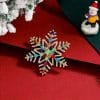 Creative Alloy Inlaid Colorful Rhinestone Christmas Snowflake Brooch 2 47b5d1a8 477c 4265 87ff 44aa287d6516