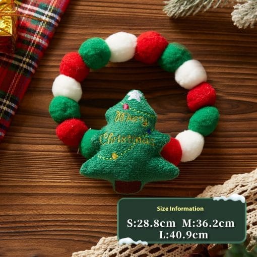 Pets Christmas Collar Decoration Stretch Ornament Pet Products - Image 10