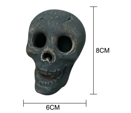 Simulation Skull Halloween Frightening Decoration Home Decor Wood Fire Pit Fireplace Burning Horror Atmosphere Props Decoration - Image 4