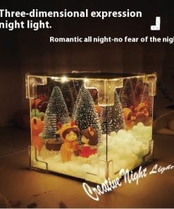 Christmas DIY Decorations Mirror And LED Cube Lamp 3D Santa Claus Snowman Tree Christmas Lights DIY Material Kit For Xmas Decor 12 4caa55ee d349 4d75 a6e3 8023444ec040 trans