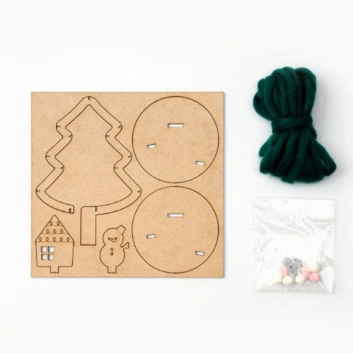 DIY Xmas Tree Kits Xmas Handicraft Tree Making Sets DIY Tree Making Kits - Image 4