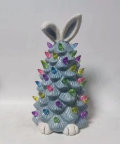 Easter Bunny Shape Ceramic Tree Decorations Spring Easter Bunny Glow Ornaments Easter Bunny Tree 16 51493602 51d4 42b3 8e0f 88ef65f4c463