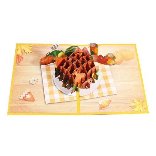Thanksgiving Card 3D Holiday Greeting - Image 6
