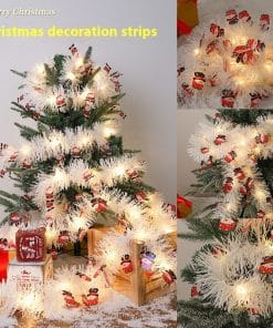 Christmas Ribbon Strip Light Band Atmosphere String