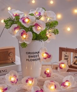Led Simulation Phalaenopsis Lamp Outdoor Waterproof Courtyard Home Decor