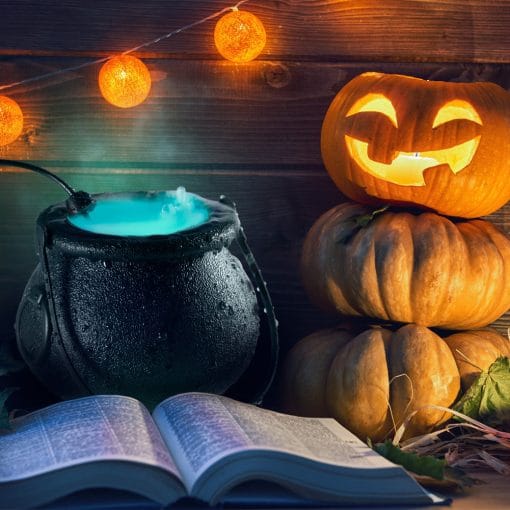 Halloween Mist Maker Indoor Fountain Horror Atmosphere Fogs Maker Small Pond Fogs Machine Atomizer Air Humidifier Holiday Decor