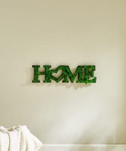 HOME Letter Art Moss Wall Hangings 16 5644c48f 6357 4f5e bcaa 7dabf3196544
