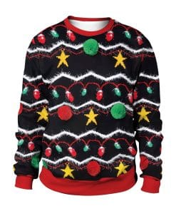 Men And Women Digital Printing Christmas Round Neck Sweater Tops 12 5c67e1df d14e 4465 91fb ea4217838ac4