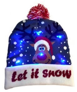LED Christmas Hat Sweater Knitted Beanie Christmas Light Up Knitted Hat Christmas Gift Kids Xmas New Year Decorations 20 5e01d68b 68c1 4865 ae76 1b35127fd0d1