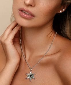 New Christmas Snowflake Necklace With Projection Design For Couples Christmas Gift Women's Clavicle Chain Jewelry 17 5ef0b22c b671 4ede 87ac 80295cf05116