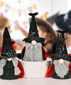 Halloween Gnomes Plush Decor Handmade Vampire Rudolph Gnomes