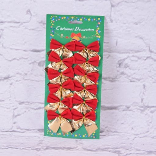 Christmas Tree Ornaments Christmas Decoration Bow - Image 8