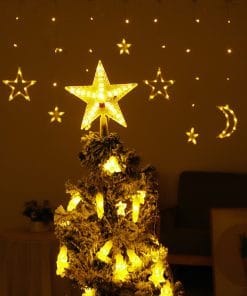 Solar Christmas Decorations – LED Pentagram Lights for Festive Charm 13 603d643c 3cbc 450a a4df 83332e49aba2