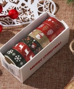 Creative Christmas Gift And Paper Adhesive Tape Journal Tape Christmas Decoration Material Cute Christmas Tape 17 6071cca4 86b7 420b 82bd 9e90b6b45fe9 trans