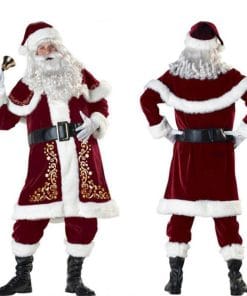 Santa couple costume Christmas dress 13 628533127456