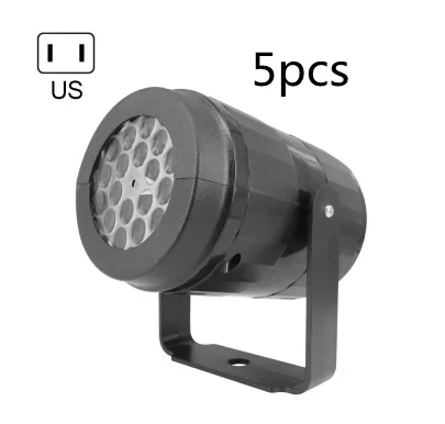 Christmas Party Lights Snowflake Projector Light Led Stage Light Rotating Xmas Pattern Outdoor Holiday Lighting Garden Christmas Decor - Image 10