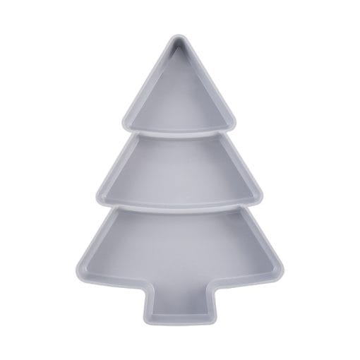 Christmas Tree Shaped Fruit Platter Creative Plates Storage Box Dried Fruit Snack Plates Divided Candy Dessert Plate Container - Image 10