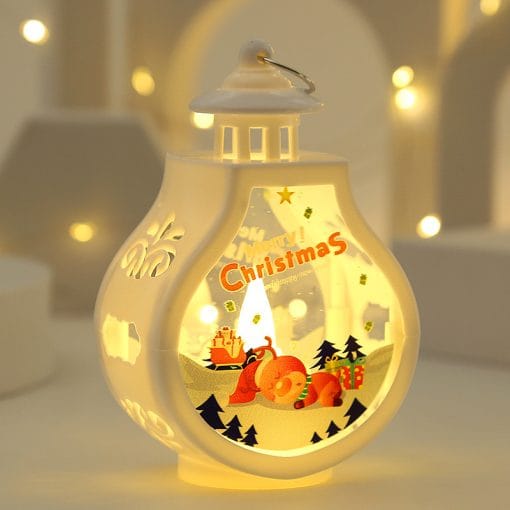 Christmas Candle Lamp Romantic Ornaments - Image 7