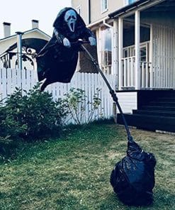 Halloween Decoration Tricky Props Skull Screaming Scarecrow Home Decor Garden Bird Repeller Decor