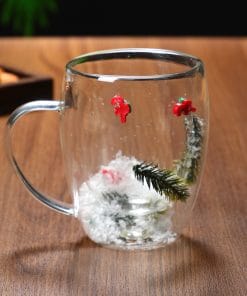 Christmas High Borosilicate Heat-resistant Double Layer Glass Cup 18 67180b24 ca44 4324 b08f b28551b876e5