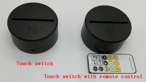 New style I love you gesture 3D lamp colorful touch remote control sign language 3D LED lamp Valentine''s Day gift 3D lamp - Image 3