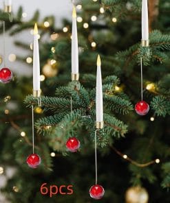 Candle LED Indoor Holiday Christmas Tree Ornaments 16 681fb233 38e4 4b8b a4ce 7cdd98264856