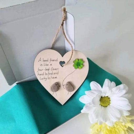 Wooden Heart Shaped Thanksgiving Gift - Image 8