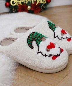 Cute Cartoon Santa Claus Home Slippers Couple Indoor Floor Bedroom Slipper Christmas Warm Shoes Women Men 16 6bed1212 dcbb 4b24 a666 bd23ae1ae9d7