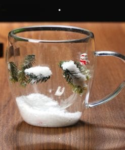 Christmas High Borosilicate Heat-resistant Double Layer Glass Cup 14 6c0bfa2e 13b0 49e2 9e83 1d1d702346c2