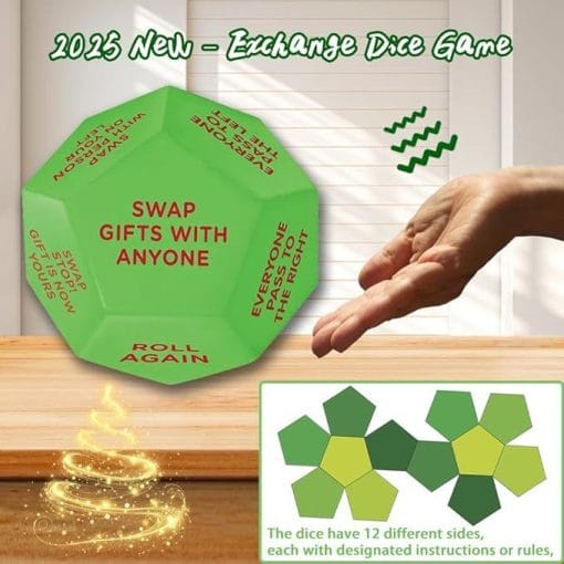 Santa Claus Exchange Gift Dice - Image 5