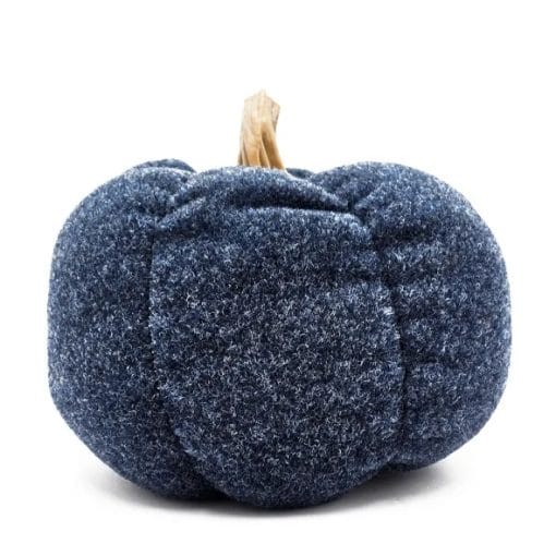 Set Of 3, 7.5x7.5x5.7  Dark Blue Pumpkin, Pumpkin Ornament Decor For Holiday Harvest Festival Fall Festival   Thanksgiving - Image 2
