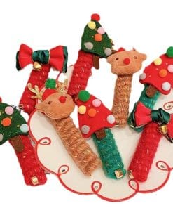 Cute Girls Elastic Rubber Band Christmas Children Telephone Wire Hair Spiral Coil Festive Dress Up Kid Hair Accessories Headwear 21 6eef8e35 3c13 4702 9835 de474d6020d9