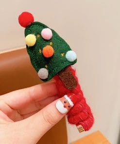 Cute Girls Elastic Rubber Band Christmas Children Telephone Wire Hair Spiral Coil Festive Dress Up Kid Hair Accessories Headwear 13 6fb32564 354c 4dc2 a8e2 7e819e56404b