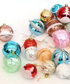 Christmas ball, bright ball, 6cm24, Christmas decorations, Christmas tree, Christmas tree decoration