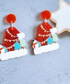 Sweet Christmas Tree Earrings With Rhinestones New Fashion Christmas Acrylic Earrings Women's Jewelry 14 74c809da a7c5 46ec 9745 cd4af4fb0722