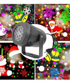 Christmas Party Lights Snowflake Projector Light Led Stage Light Rotating Xmas Pattern Outdoor Holiday Lighting Garden Christmas Decor 16 769415ce a498 47f6 a022 822b781b7d9e