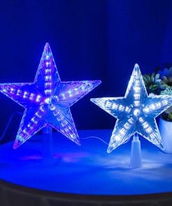 Solar Christmas Decorations – LED Pentagram Lights for Festive Charm 14 77a57034 2871 421f 891c 746d45d9bac1