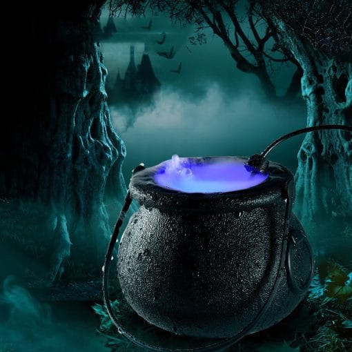 Halloween Mist Maker Indoor Fountain Horror Atmosphere Fogs Maker Small Pond Fogs Machine Atomizer Air Humidifier Holiday Decor - Image 5