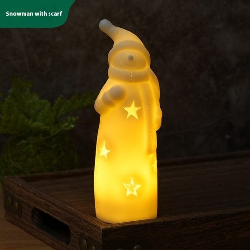 Christmas Night Lights Creative Bedside Lamp LED Candle Light - Image 5