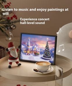 Christmas Small Gift Mini Bluetooth Speaker Painting