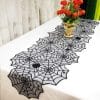 Halloween Table Cloth Black Lace Cover Table Runner Spiderweb Fireplace Scarf Table Decor Halloween Decorations For Home 2 82608158 aa5f 4d16 877e 9ace161979a5
