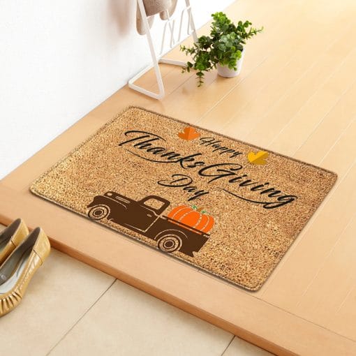 Thanksgiving Day Fall Autumn Pumpkin Doormat Thanksgiving - Image 7