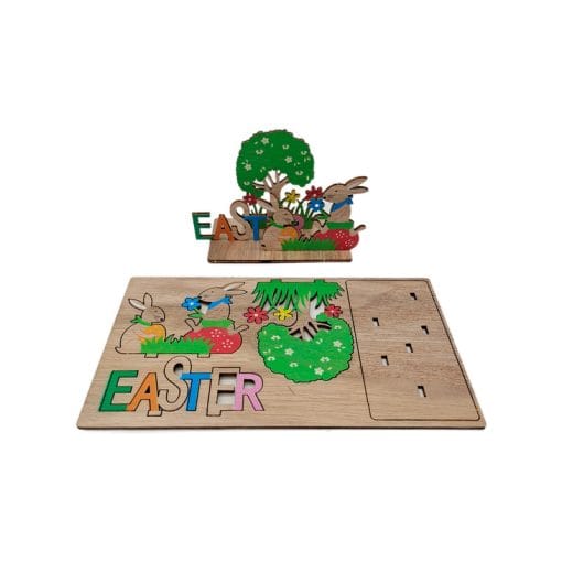 Wooden Easter Home Decoration Ornaments - Image 3