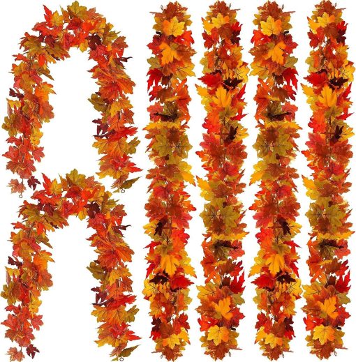 Thanksgiving Rattan Maple Rattan Decoration - Image 10
