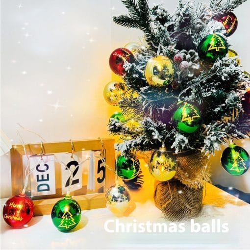 Christmas Party Decorations Scene Layout Atmosphere Lighting Chain - Image 5