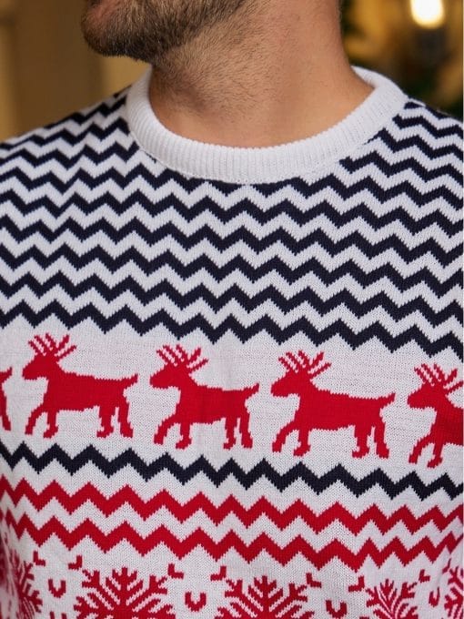 Fashion European And American Sweater New Couple Outfit - Image 4