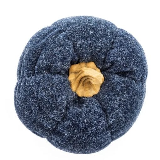Set Of 3, 7.5x7.5x5.7  Dark Blue Pumpkin, Pumpkin Ornament Decor For Holiday Harvest Festival Fall Festival   Thanksgiving - Image 5