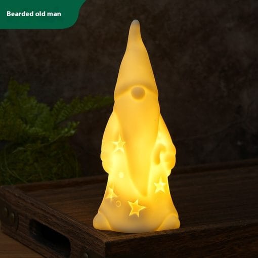 Christmas Night Lights Creative Bedside Lamp LED Candle Light - Image 3
