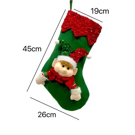 Christmas Decorations Kitchen Window Dress Up Holy Gift Bag - Image 2